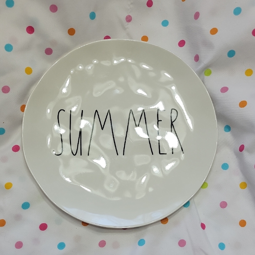 Rae Dunn "Summer" Plate